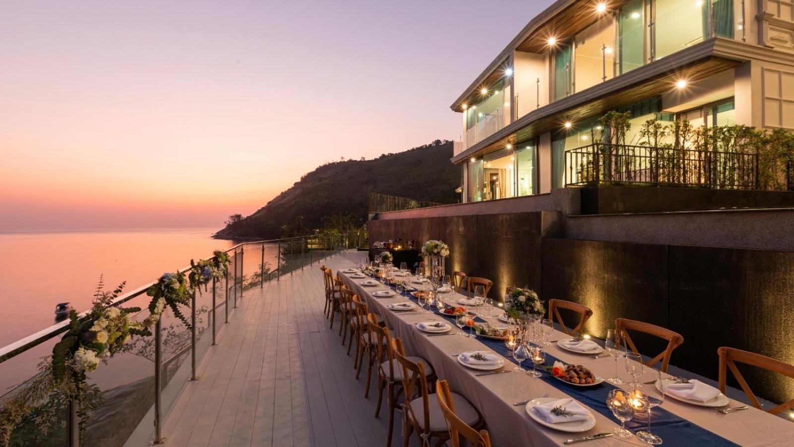 Villa Thousand Cliffs Nai Harn Exterior foto