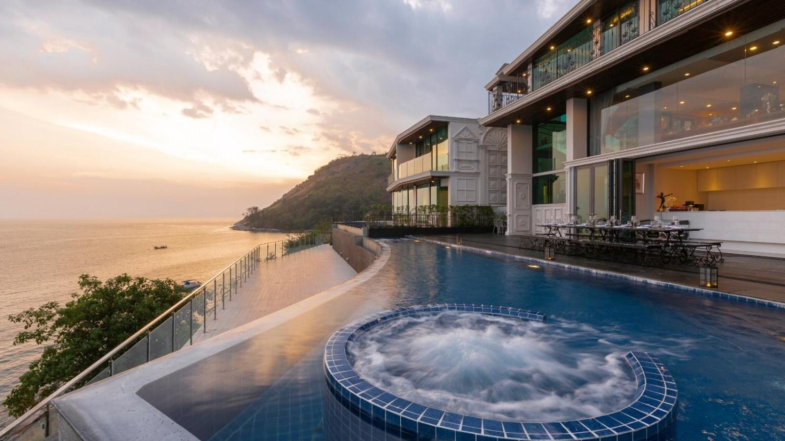 Villa Thousand Cliffs Nai Harn Exterior foto